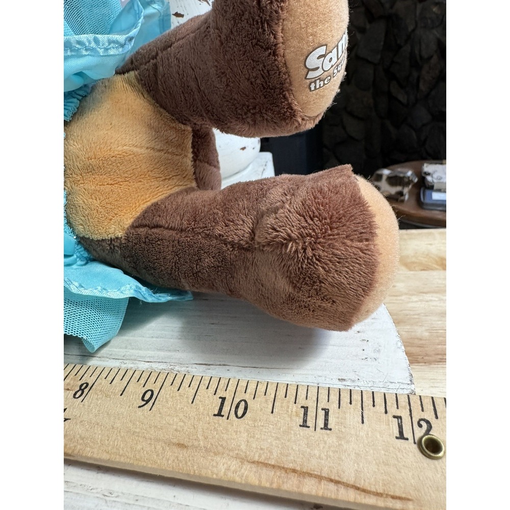 Build A Bear Sammy the Squirrel Plush '22 BAB Teal Daisy Dress Great Wolf Lodge - Picture 10 of 10